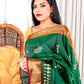 Green Saree with Warli Work